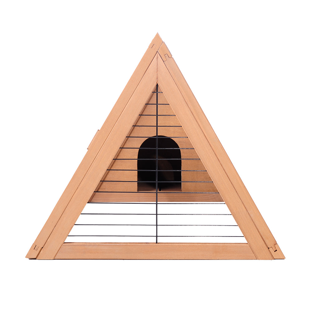 Marlook Rabbit Hutch 119cm x 51cm x 44cm Chicken Coop Large Run Wooden Cage Outdoor