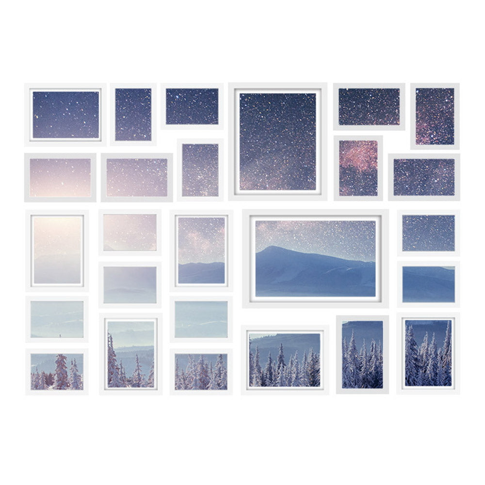 Marlook Photo Frames Art Holder 26PCS 8x10" 5x7" 4x6" 3.5x5" White