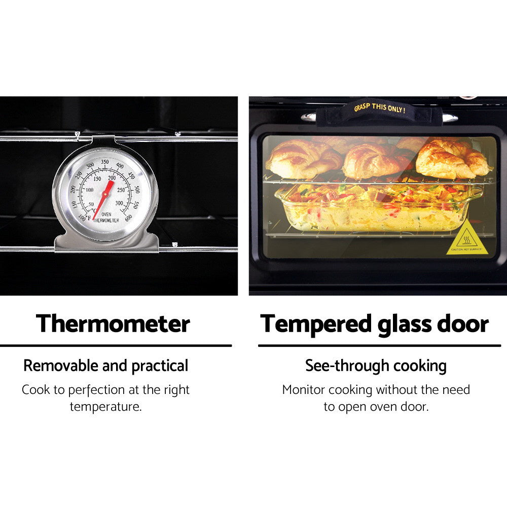 Marlook Portable Gas Oven LPG Black