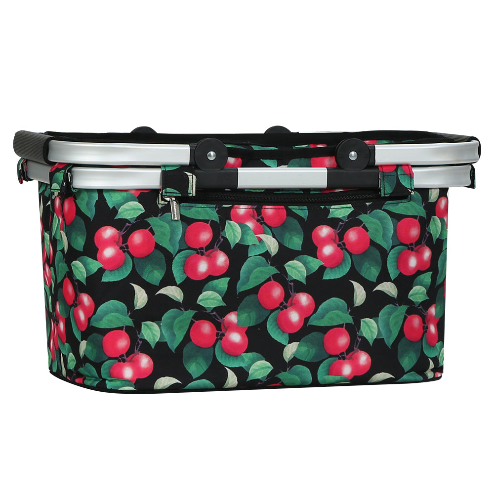 Marlook Picnic Basket Folding Bag Hamper Food Storage Insulated