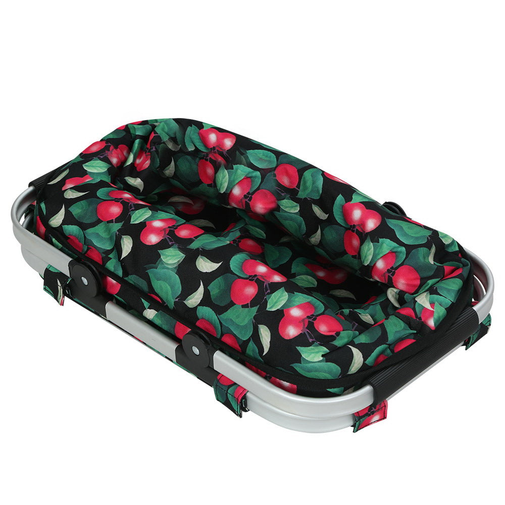 Marlook Picnic Basket Folding Bag Hamper Food Storage Insulated