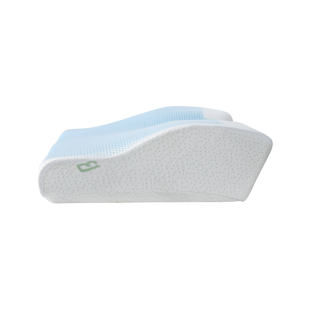 Marlook Bedding Memory Foam Contour Pillow Cool Gel Bamboo Cover