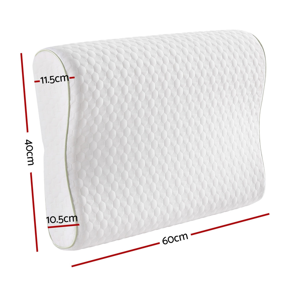 Marlook Memory Foam Pillow Contour Neck