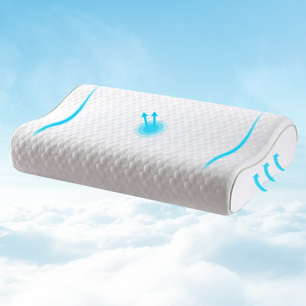 Marlook Memory Foam Pillow Contour Neck