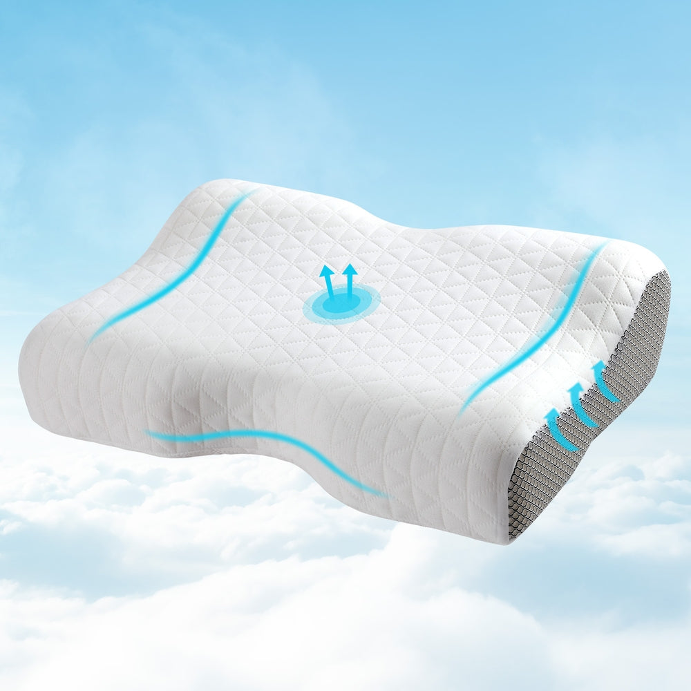 Marlook Memory Foam Pillow Contour Neck