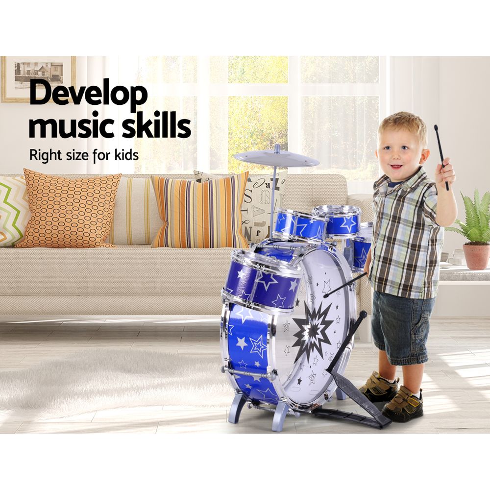 Marlook 11 Piece Kids Drum Set