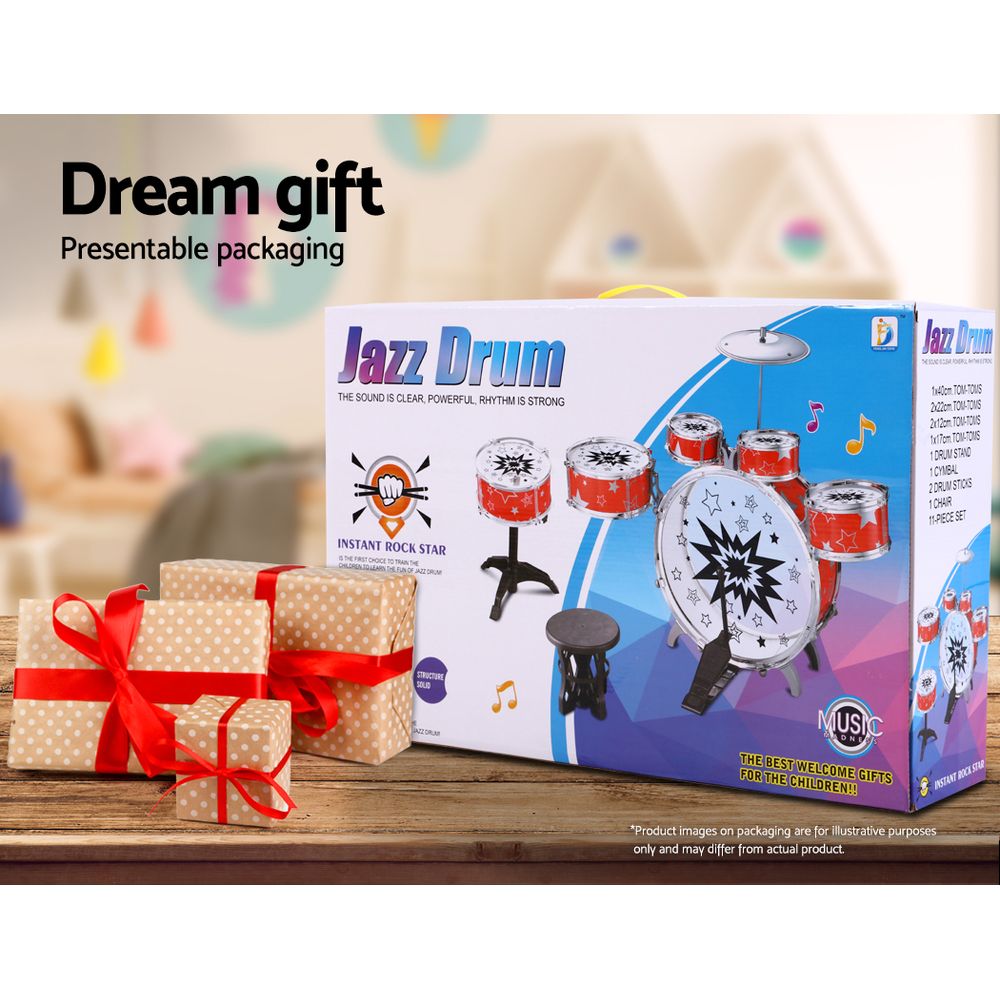 Marlook 11 Piece Kids Drum Set