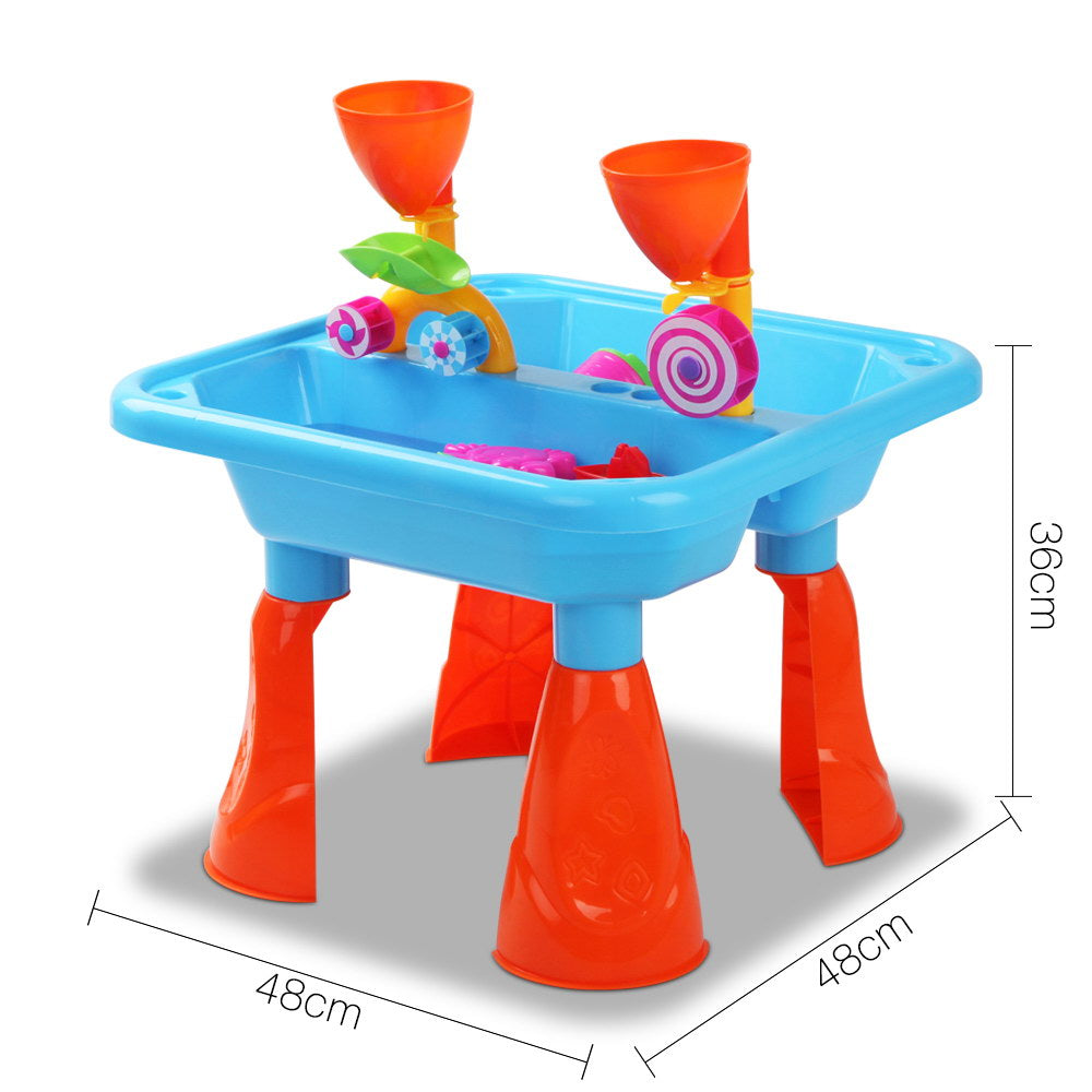 Marlook Kids Sandpit Pretend Play Sets Beach Toys Outdoor Sand Water Table Set
