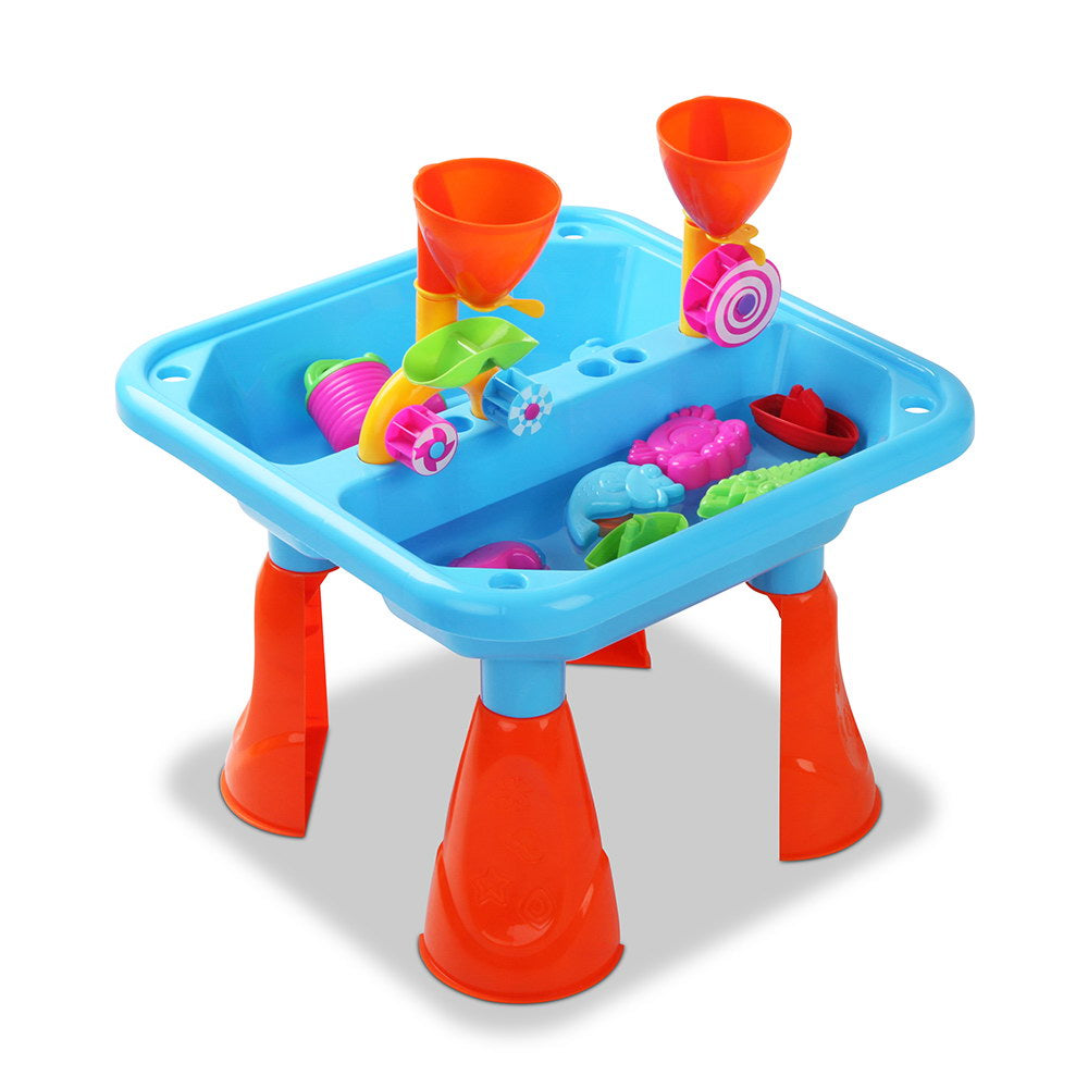 Marlook Kids Sandpit Pretend Play Sets Beach Toys Outdoor Sand Water Table Set