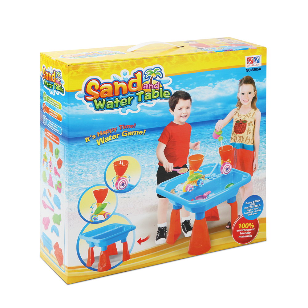 Marlook Kids Sandpit Pretend Play Sets Beach Toys Outdoor Sand Water Table Set