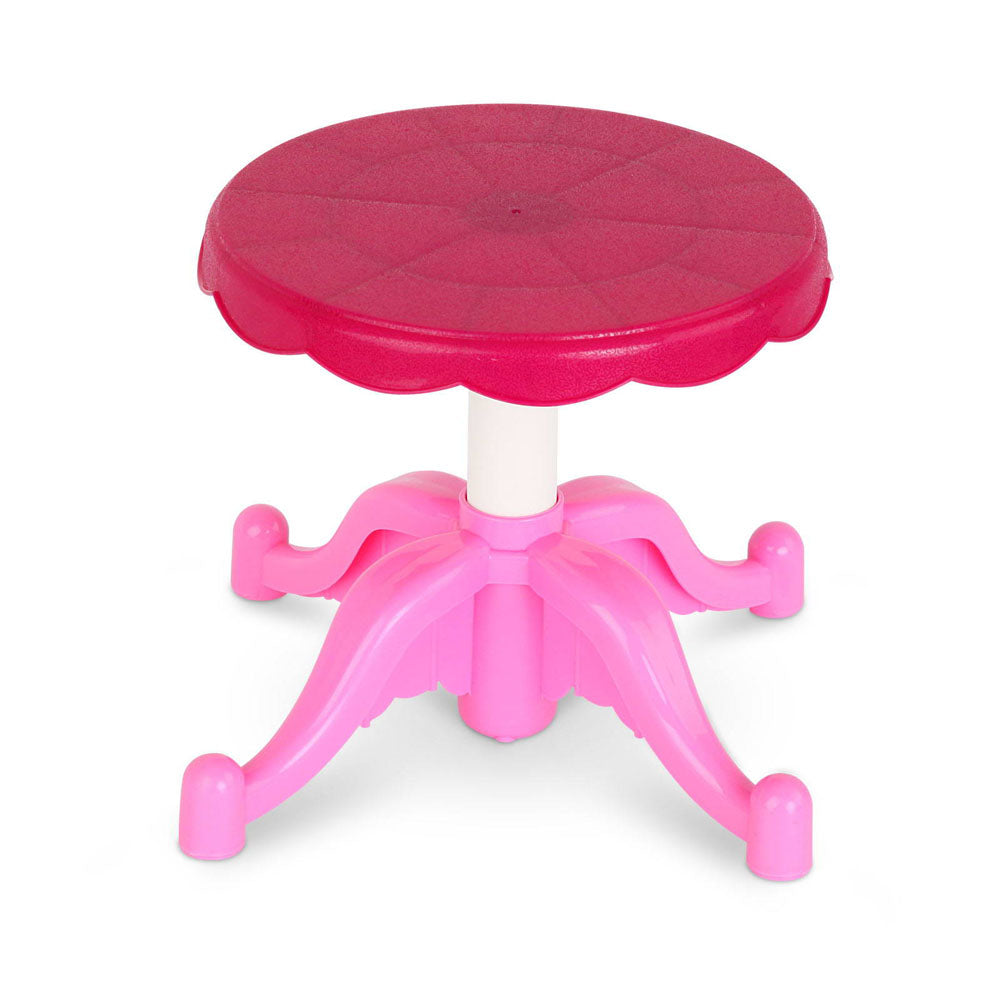 Marlook Kids Pretend Makeup Play Set Dressing Table Chair Girls Toys Children