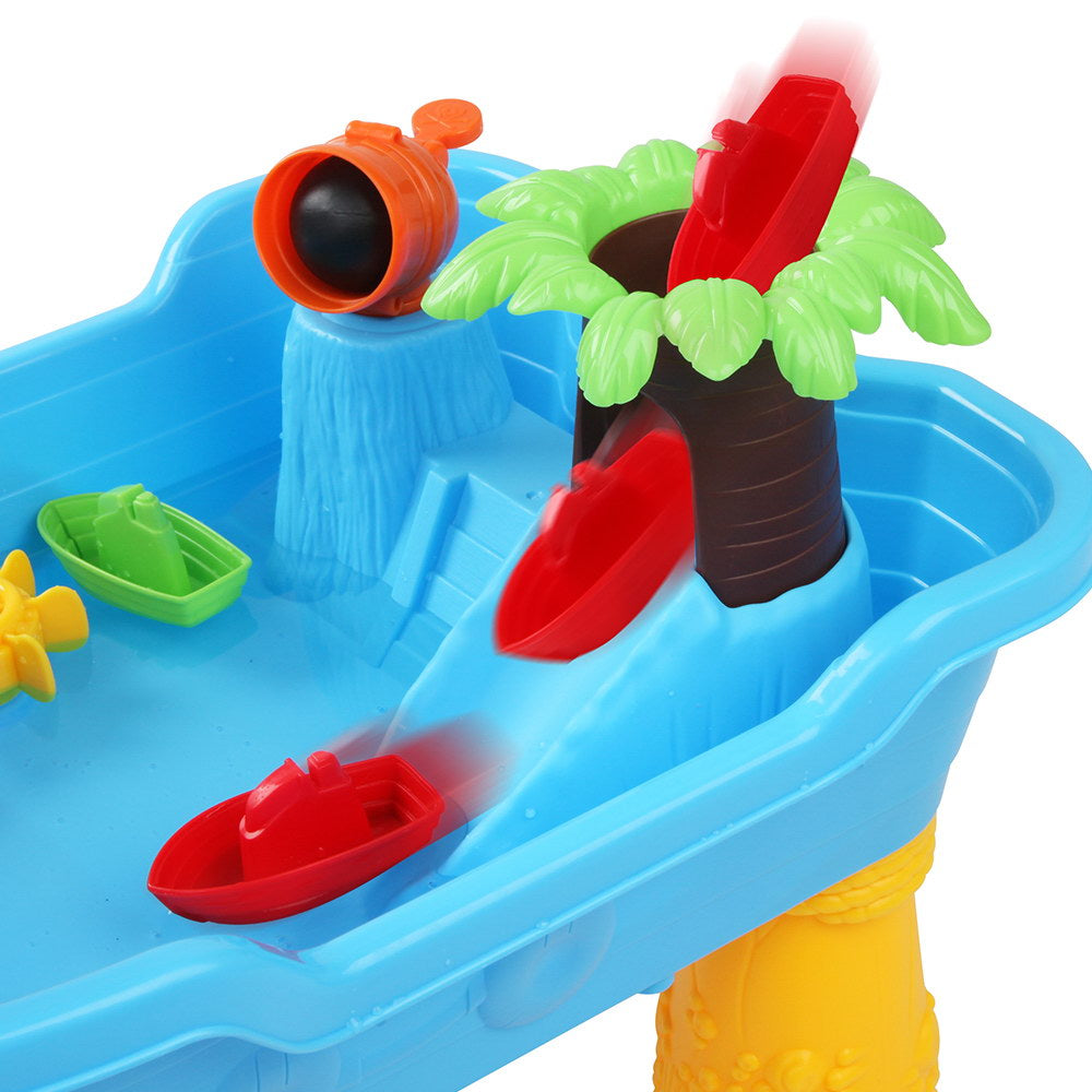 Marlook Kids Sandpit Pretend Play Set Sand Water Table Outdoor Beach Toy Children