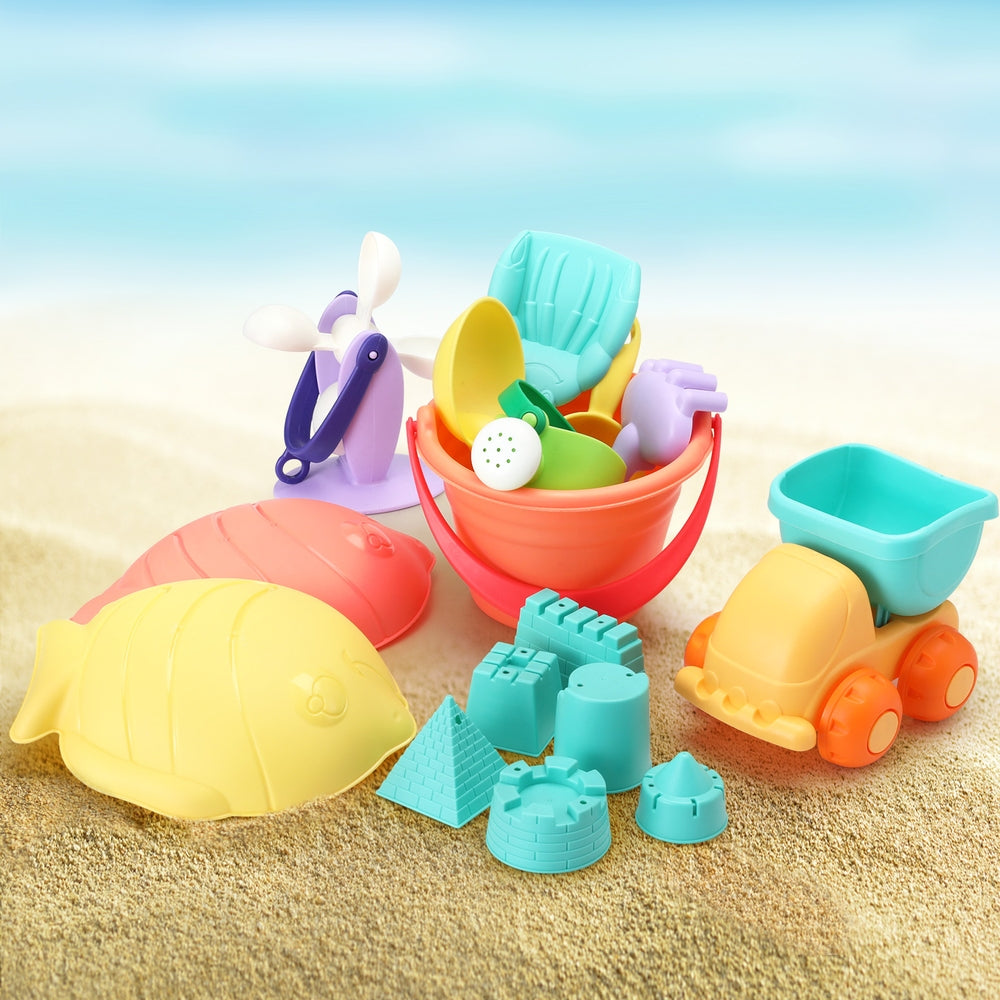 Marlook Kids Water Table Tool Kit Sand Truck Windmill Bucket Shovel Sandpit Toys