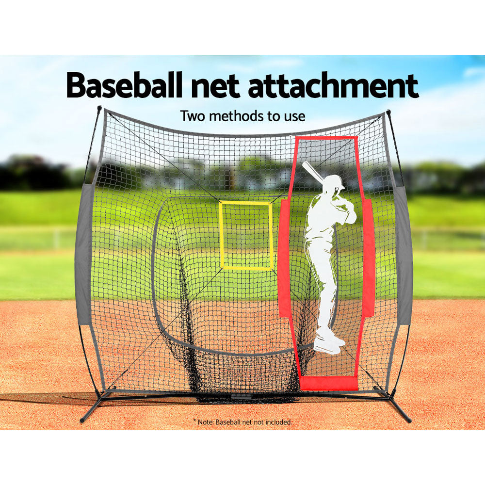Marlook Baseball Net Pitching Kit with Stand Rebound Net Training Aid