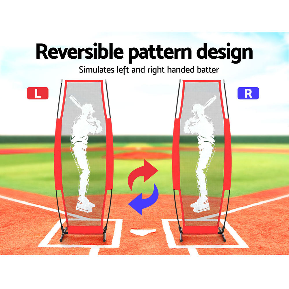 Marlook Baseball Net Pitching Kit with Stand Rebound Net Training Aid