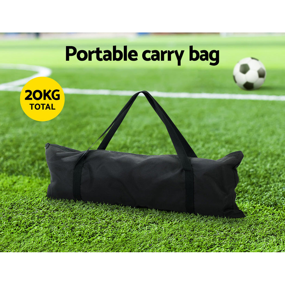 Marlook Soccer Net Baseball Pitching Football Goal Training Aid 9 Target Zone