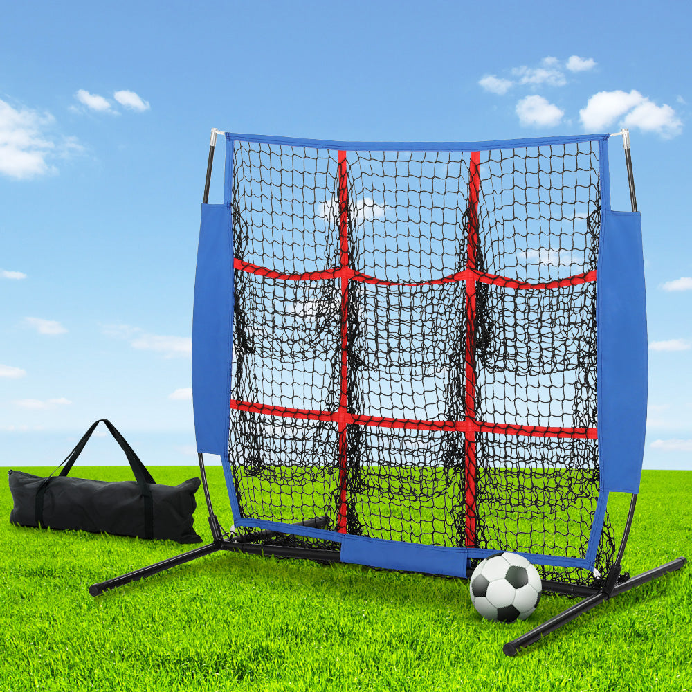 Marlook Soccer Net Baseball Pitching Football Goal Training Aid 9 Target Zone