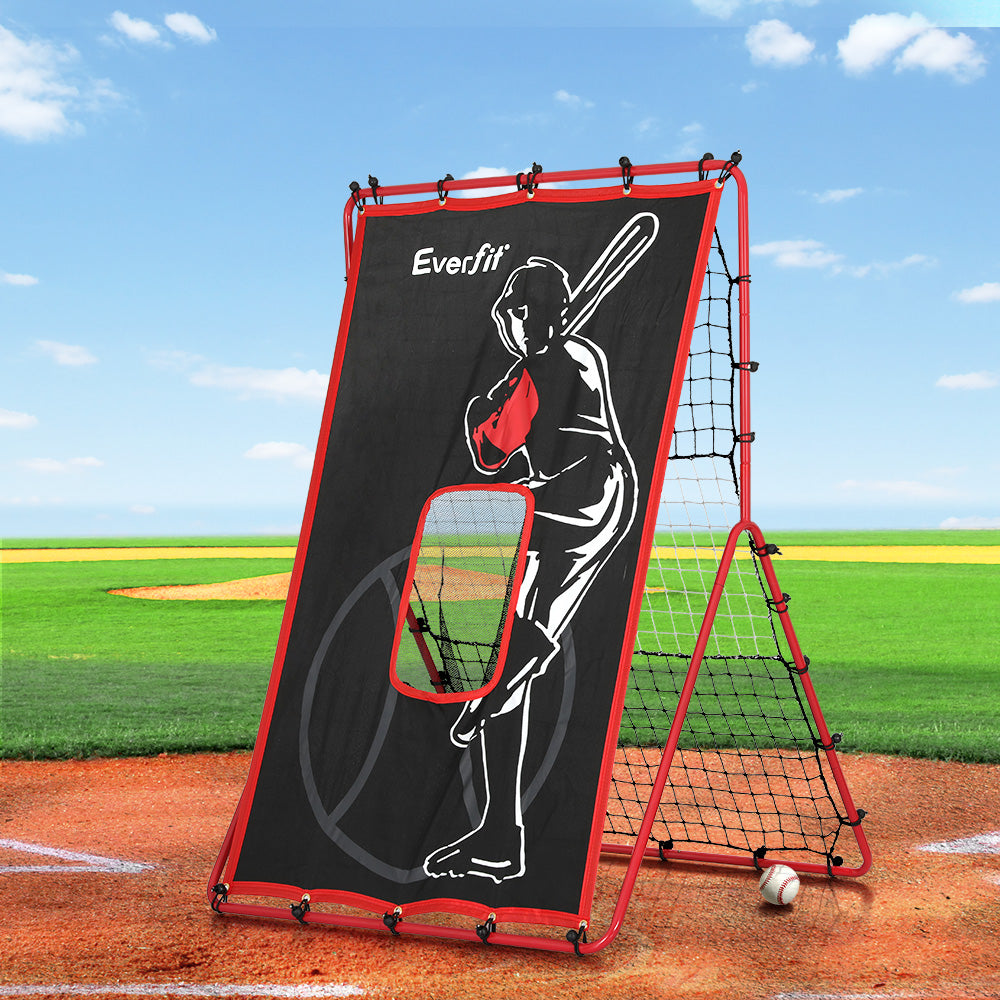 Marlook Baseball Net Rebound Pitching Kit Target Hitter 2 in 1 Training Aid