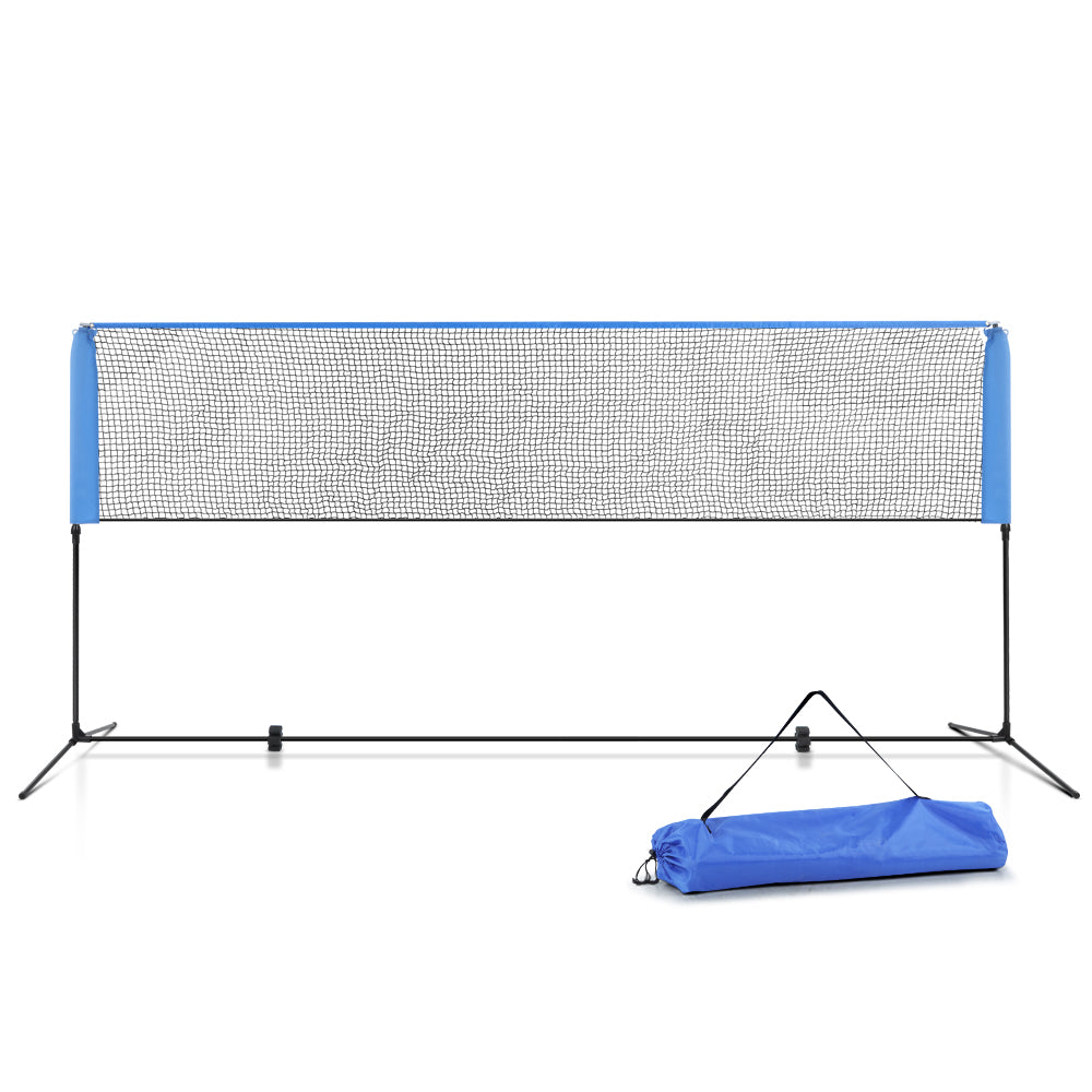 Marlook 4m Badminton Tennis Net Portable Volleyball Kit Adjustable Height