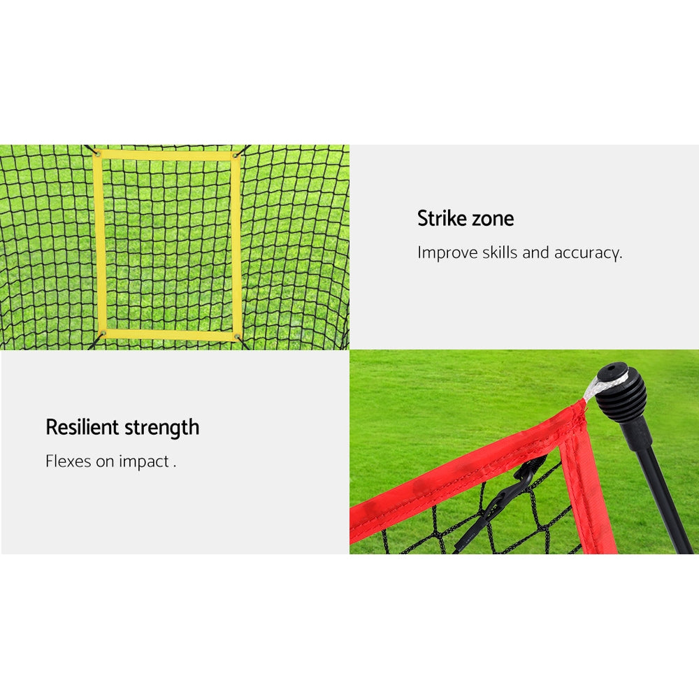 Marlook 7ft Baseball Net Pitching Kit with Stand Softball Training Aid Sports