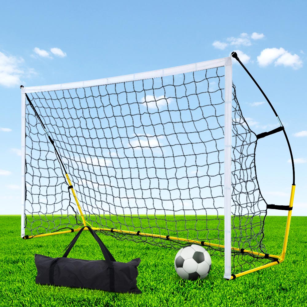Marlook 3.6m Football Soccer Net Portable Goal Net Rebounder Sports Training