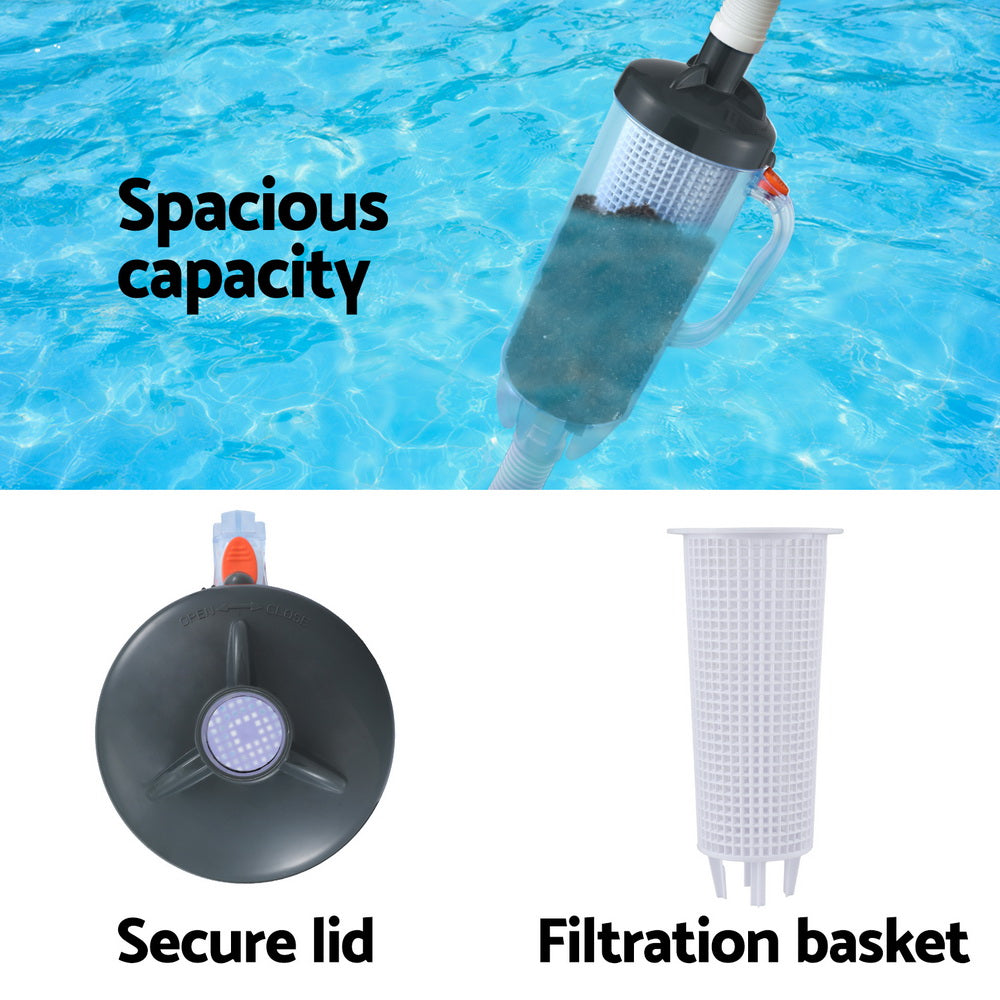 Marlook Pool Leaf Canister Cleaner Suction Catcher In-ground Swimming Pools