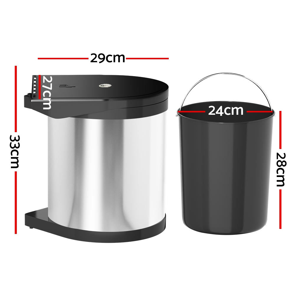 Marlook Pull Out Bin Swing Out Bins 12L