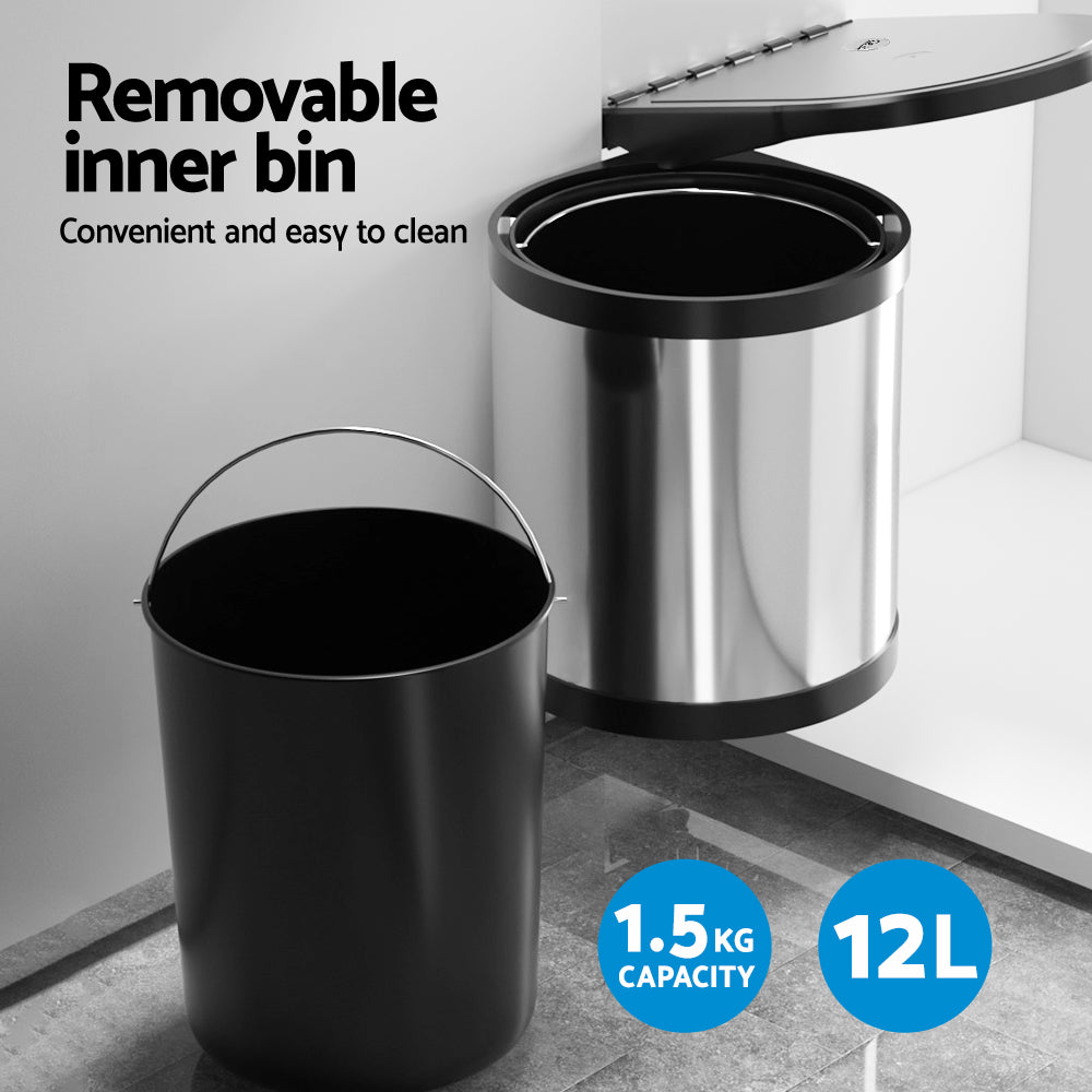 Marlook Pull Out Bin Swing Out Bins 12L