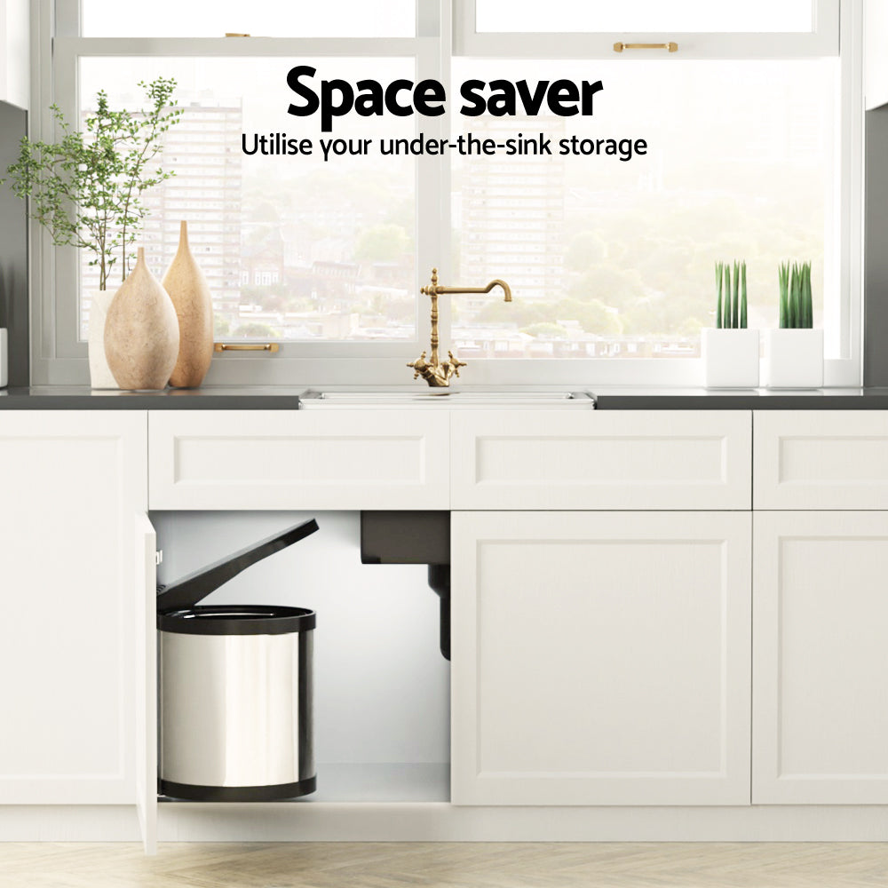 Marlook Pull Out Bin Swing Out Bins 12L
