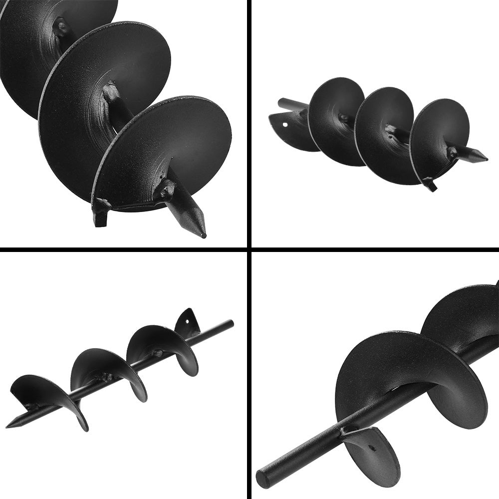 Marlook Power Garden Auger Small Earth Planter 75 X 300MM Black