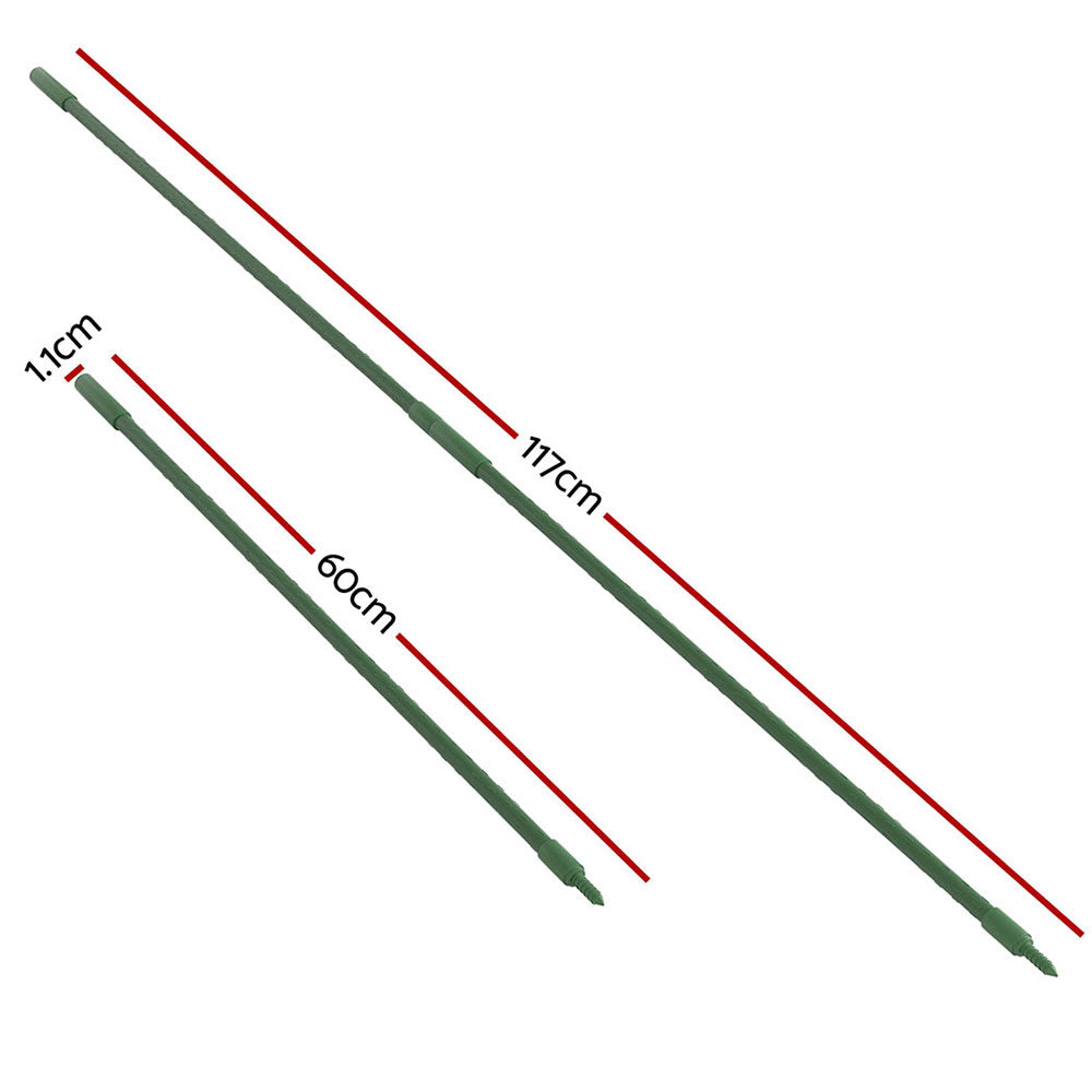 Marlook Garden Stakes Metal Plant Support 48pcs 60x1.1CM