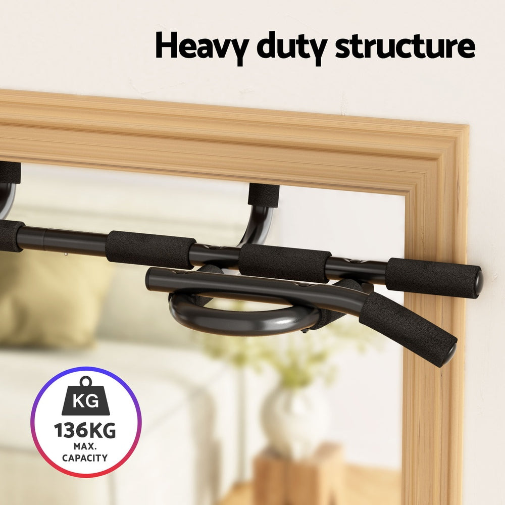 Marlook Pull Up Bar 104CM Doorway Chin Up Horizontal Bar Gym