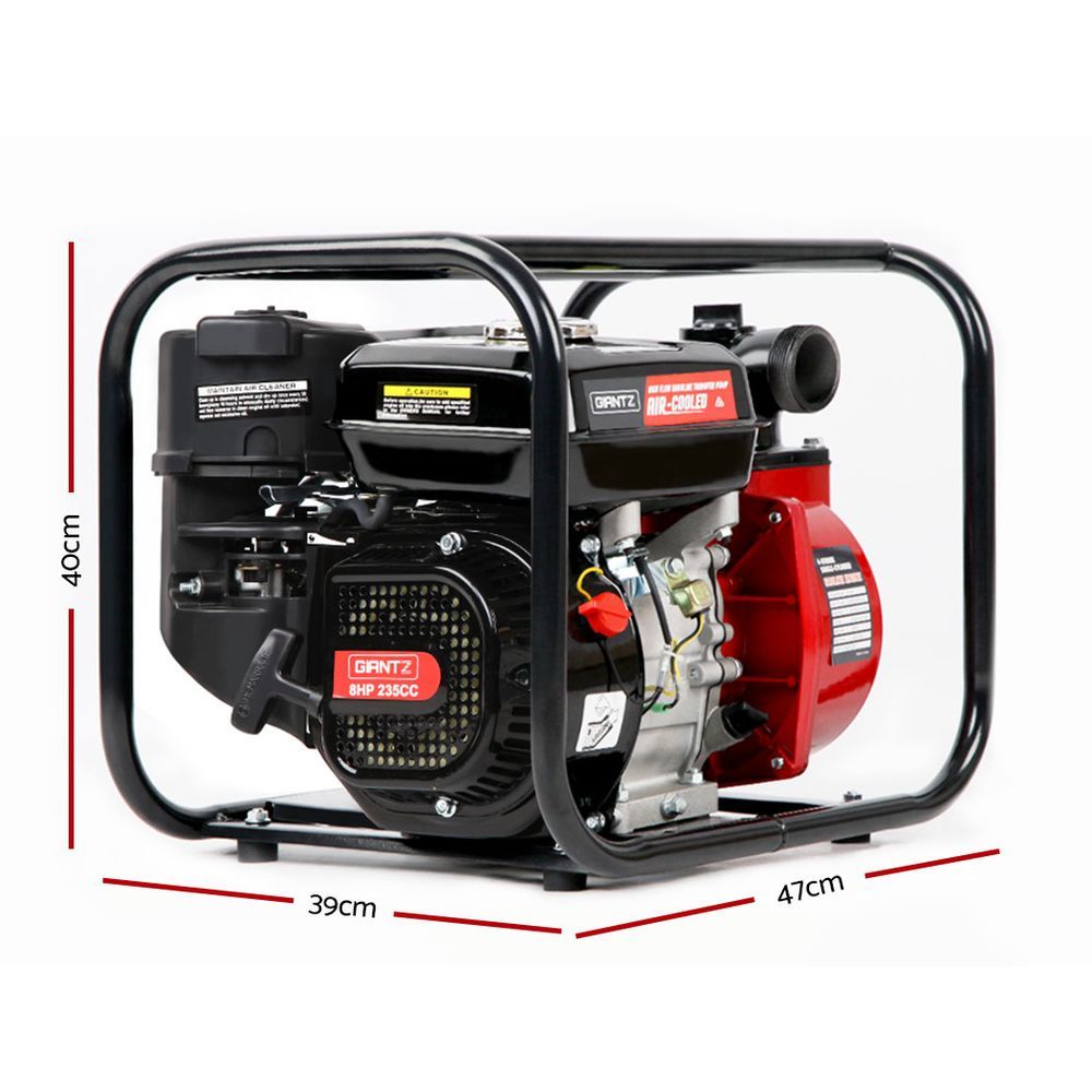 Marlook Petrol Water Pump 2" Transfer High Flow Fire Fighting Irrigation