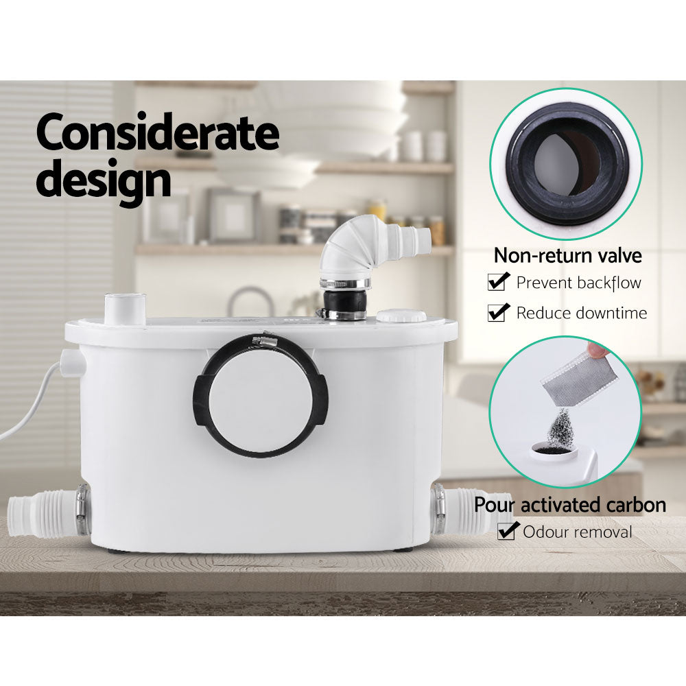 Marlook Macerator Sewerage Pump Waste Water Marine Toilet Disposal Unit Clean