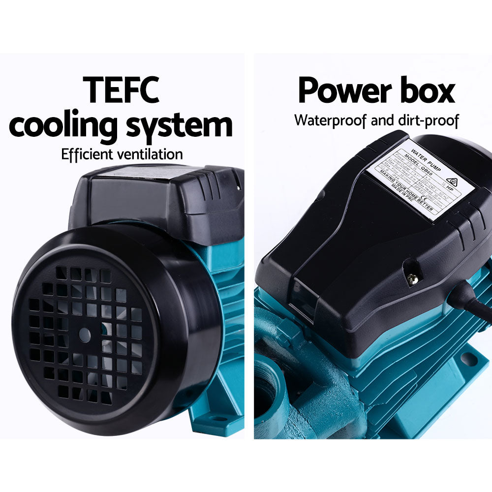 Marlook Peripheral Water Pump Garden Boiler Car Wash Auto Irrigation House QB60