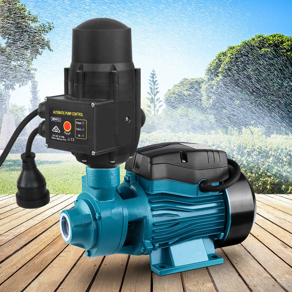 Marlook Peripheral Water Pump Garden Boiler Car Wash Auto Irrigation QB60 Black