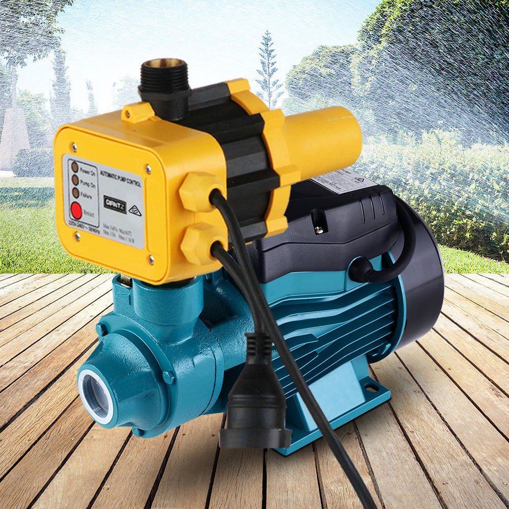 Marlook Peripheral Water Pump Garden Boiler Car Wash Electric Irrigation QB60 Yellow