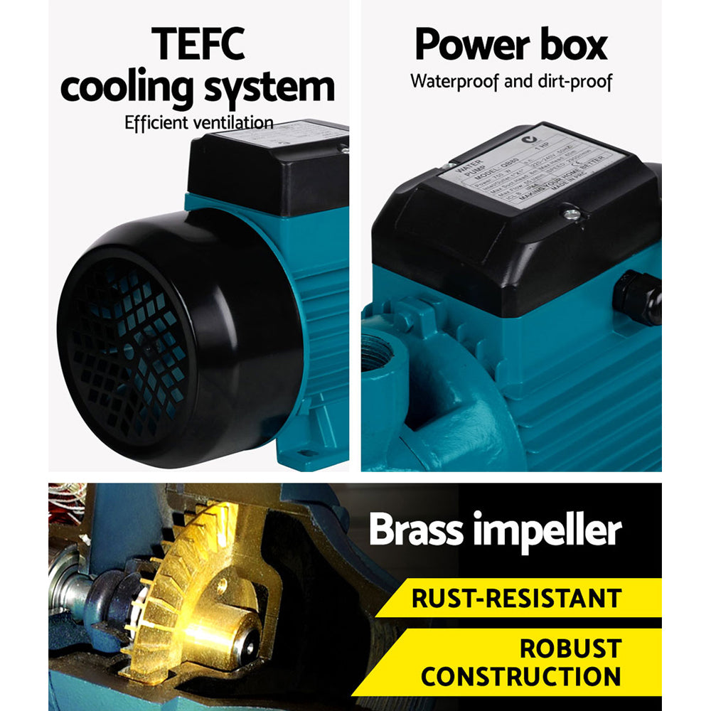 Marlook Peripheral Water Pump Garden Boiler Car Wash Auto Irrigation House QB80