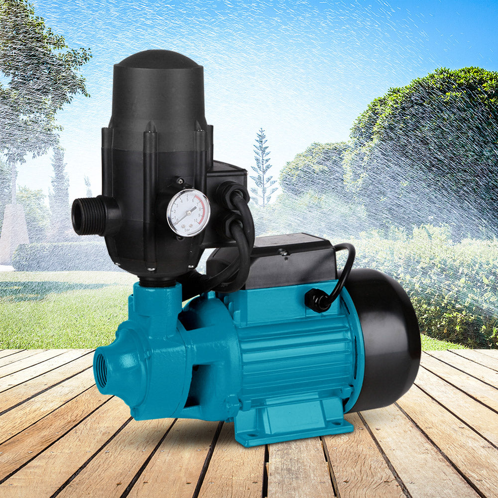 Marlook Peripheral Water Pump Garden Boiler Car Wash Auto Irrigation QB80 Black