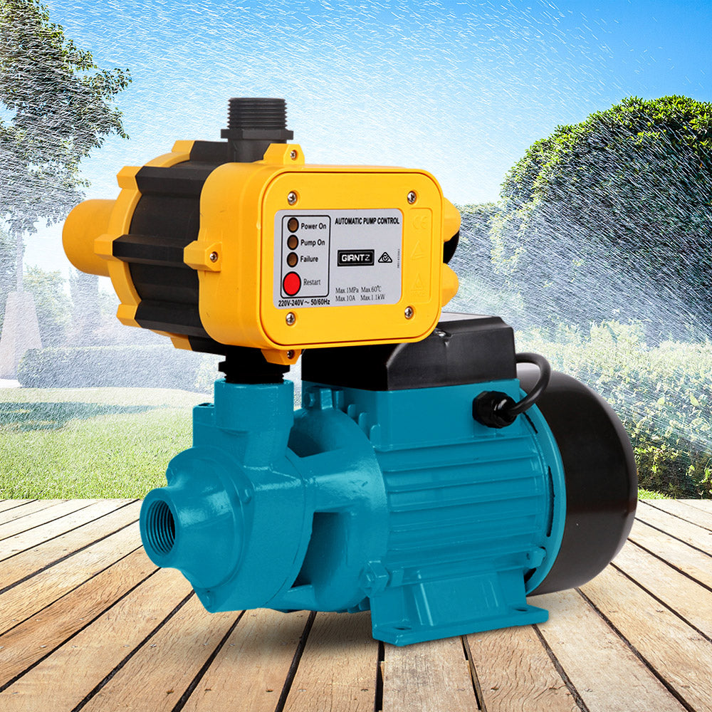 Marlook Peripheral Water Pump Garden Boiler Car Wash Auto Irrigation QB80 Yellow