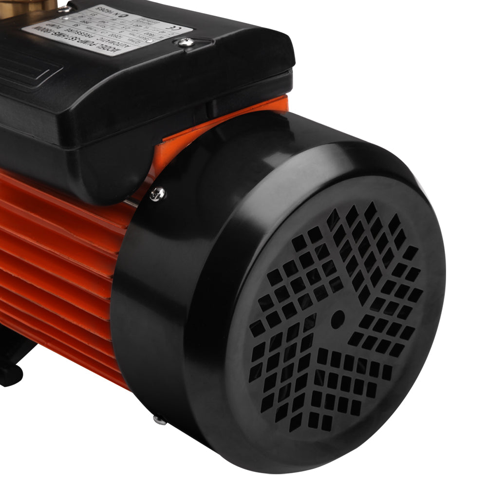 Marlook Garden Water Pump High Pressure 1800W Multi Stage Tank Rain Irrigation Black