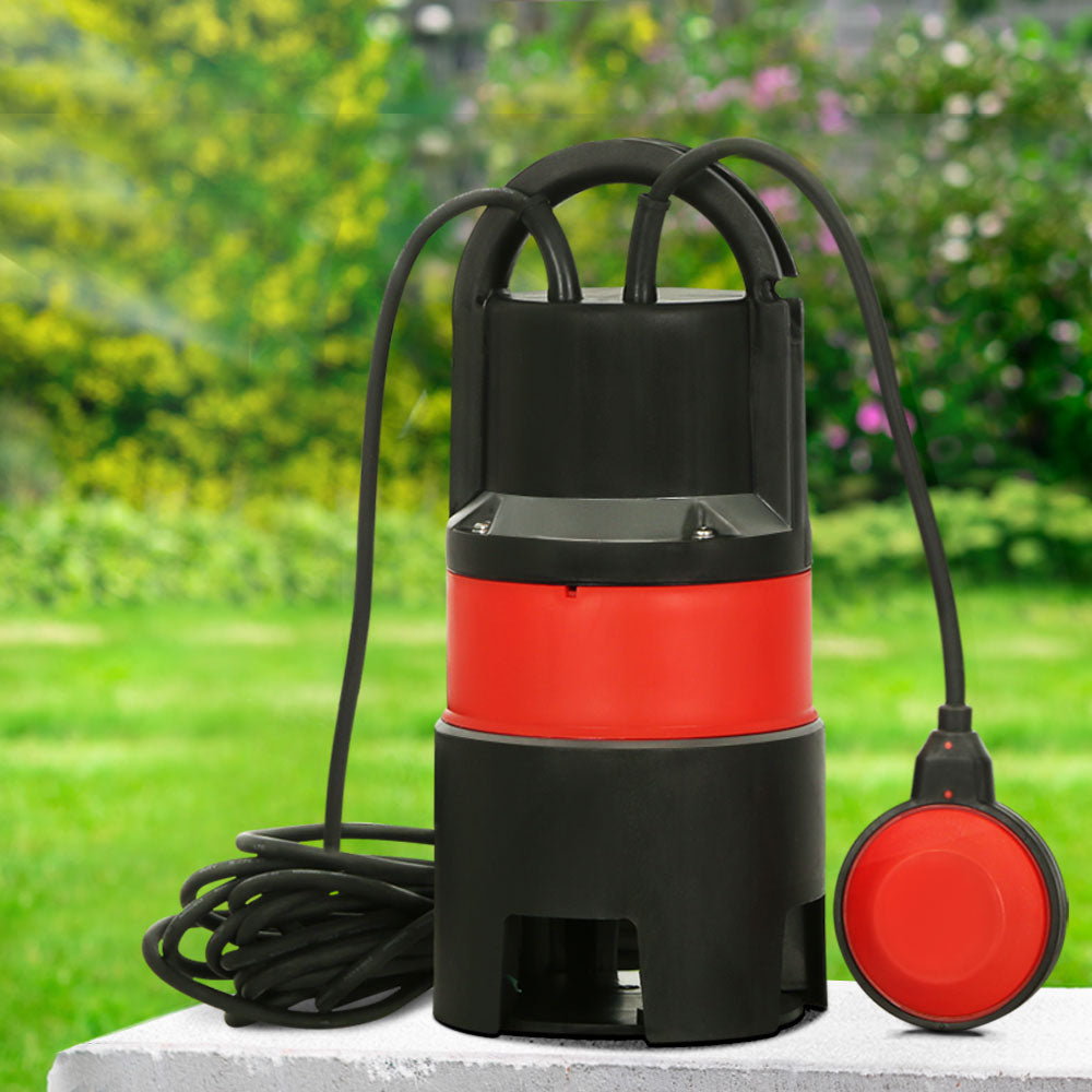 Marlook Garden Submersible Pump 550W Dirty Water Bore Tank Well Steel Sewerage
