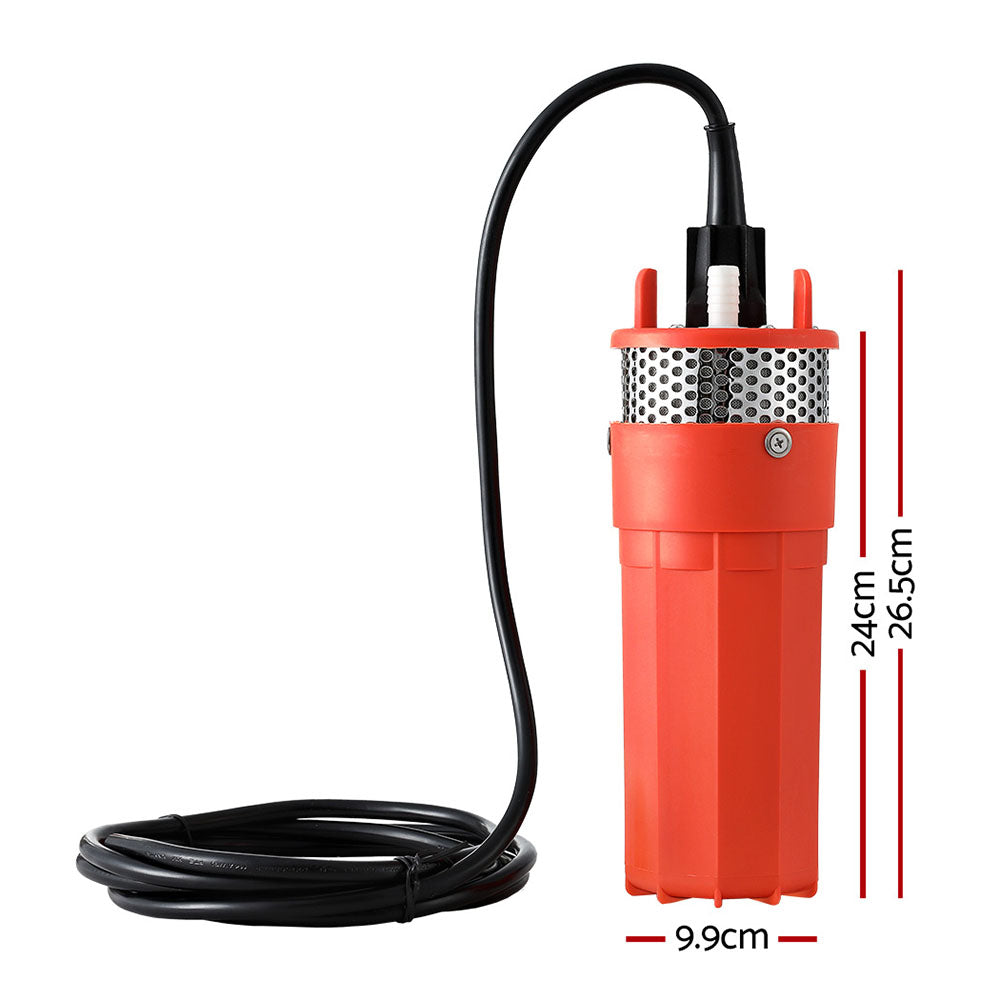 Marlook Submersible Solar Water Pump 24V 70M Head Deep Well Bore Self-priming