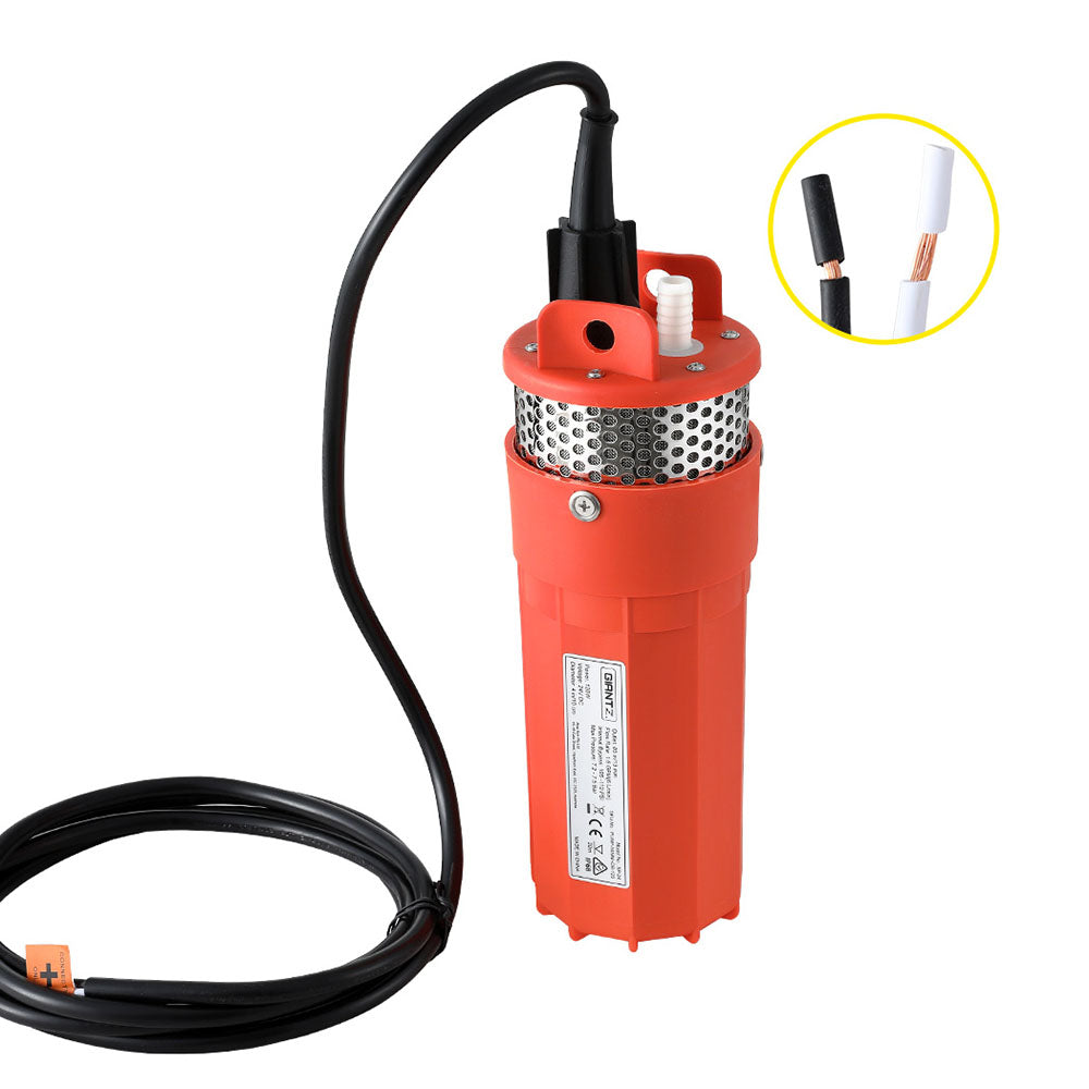 Marlook Submersible Solar Water Pump 24V 70M Head Deep Well Bore Self-priming