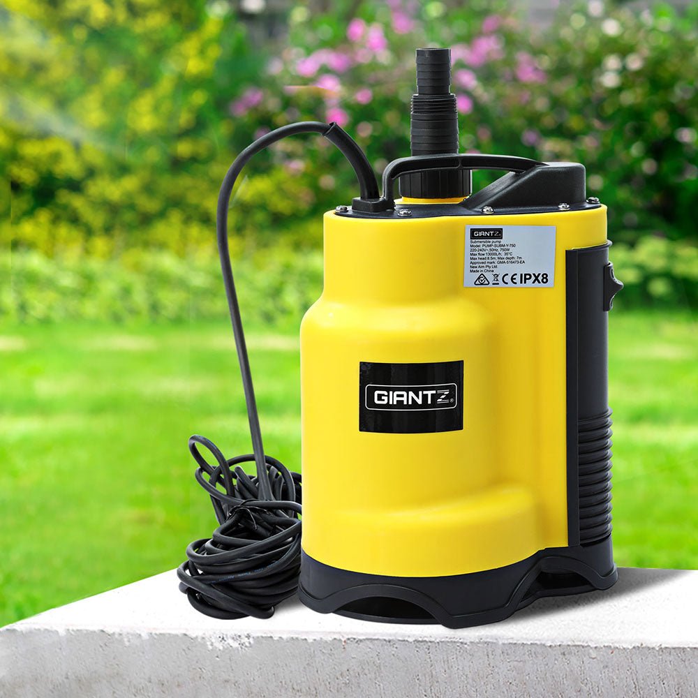 Marlook Garden Water Submersible Pump 400W Dirty Bore Sewerage Tank Well Steel
