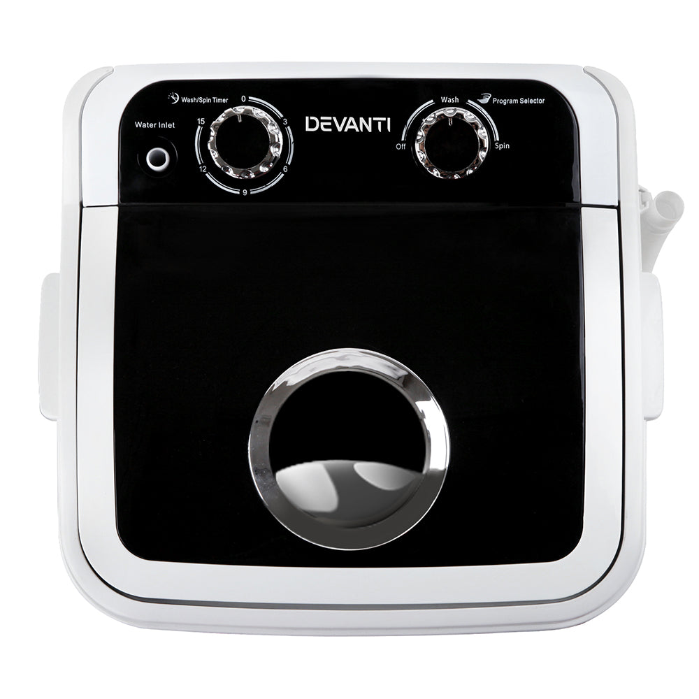 Marlook Portable Washing Machine 4.6KG Black