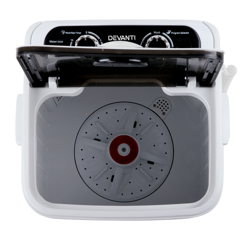 Marlook Portable Washing Machine 4.6KG Black