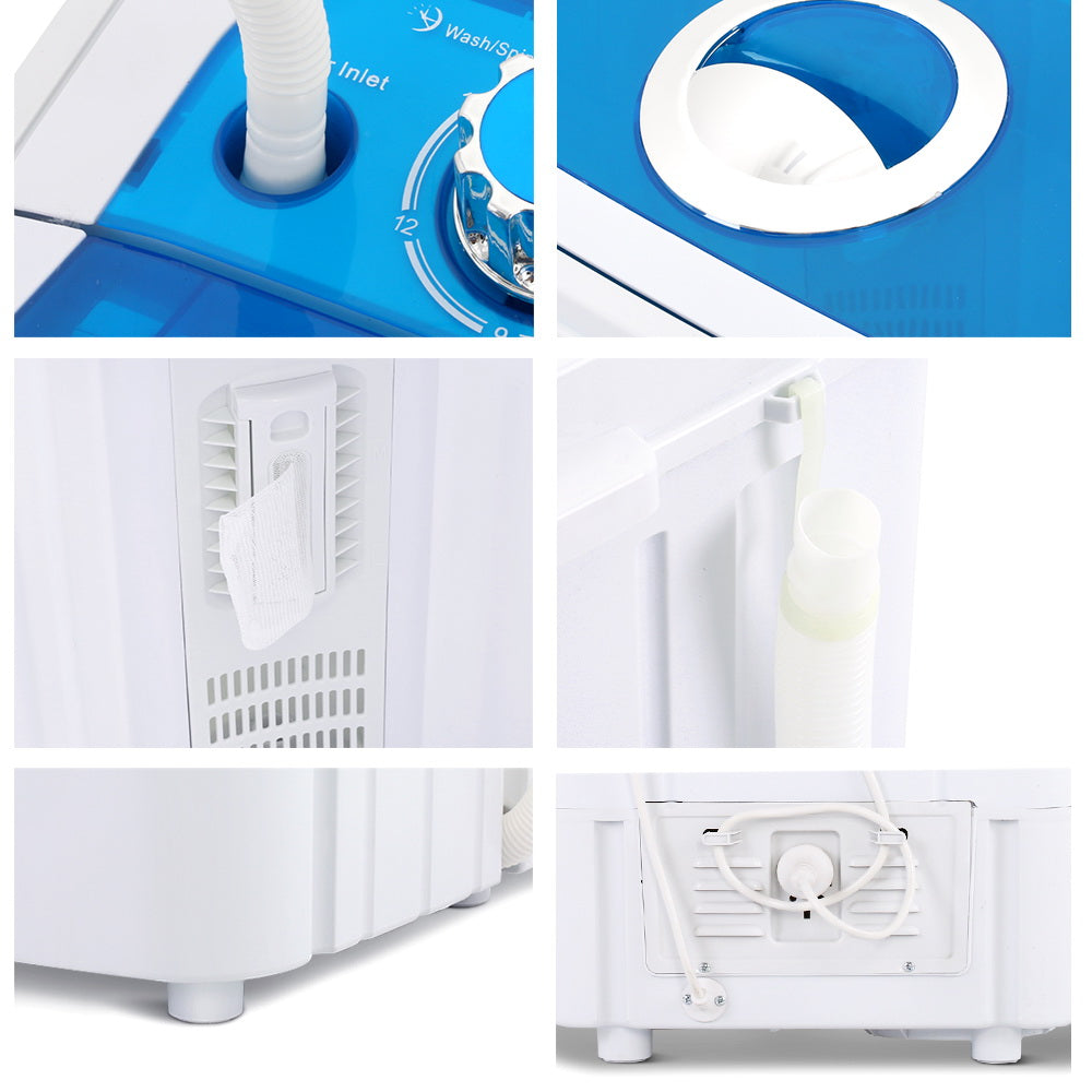 Marlook Portable Washing Machine 4.6KG Blue