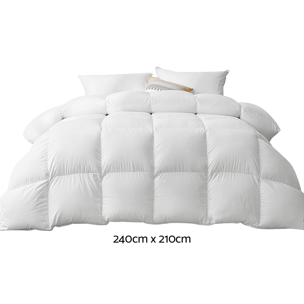 Marlook Bedding 700GSM Duck Down Feather Quilt King