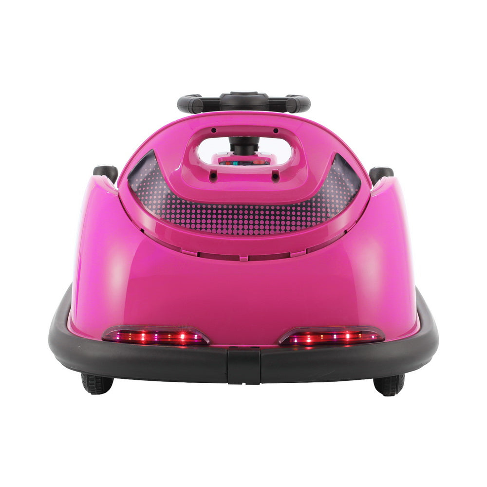 Marlook Kids Ride On Car Bumper Kart 6V Electric Toys Cars Remote Control Pink